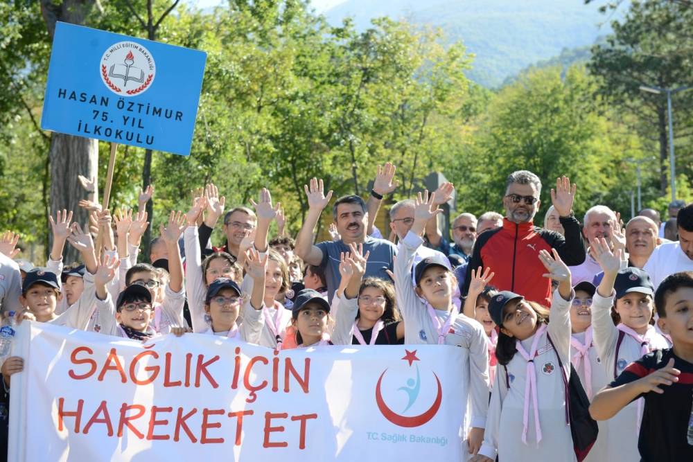 Yıldırım Belediyesi'nden yürüyüş etkinliği