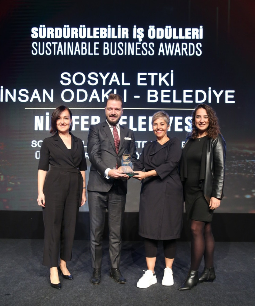 Atölye Nilüfer “Sürdürülebilir İş Ödülü”ne layık görüldü