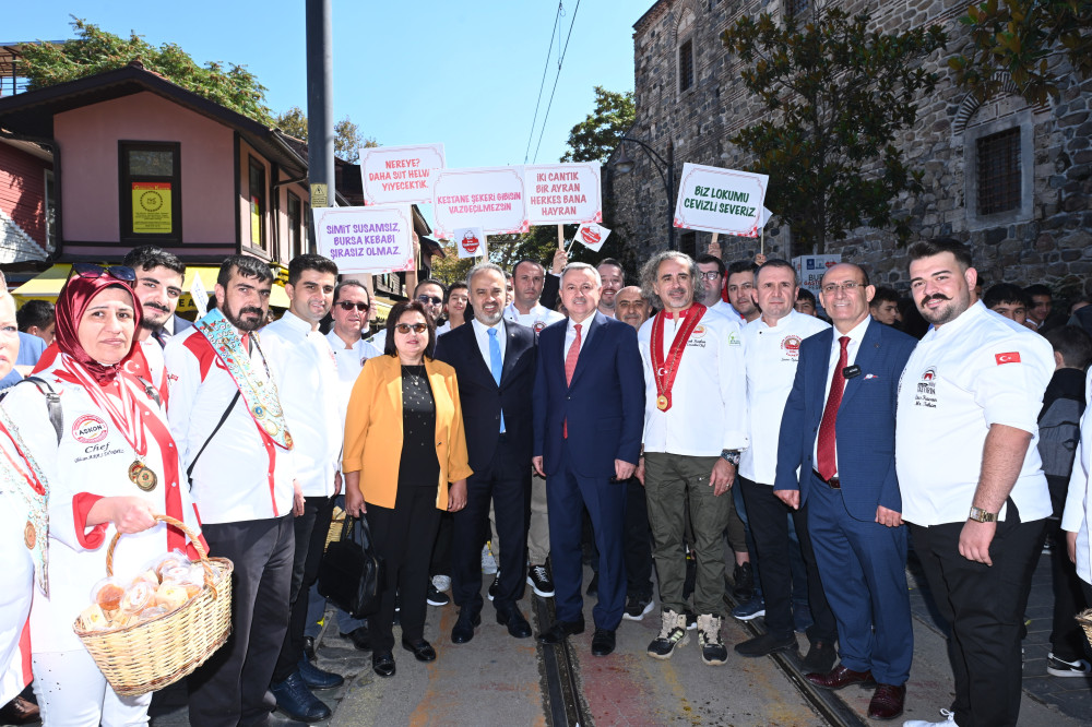 Bursa Gastronomi Festivali renkli başladı