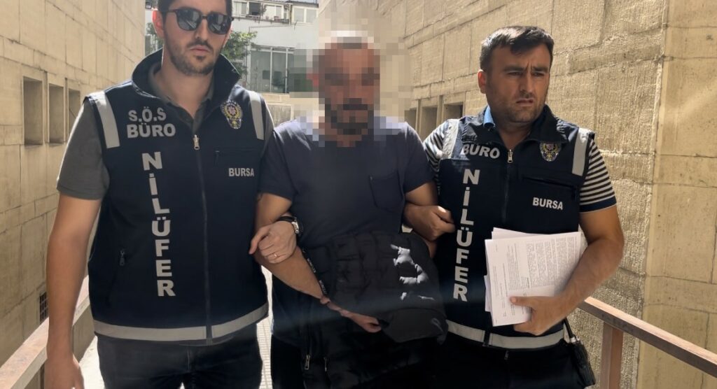 Bursa’da eski kız arkadaşını darbeden şüpheli tutuklandı