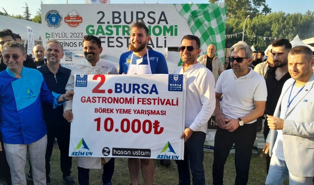 Bursa 2. Gastronomi Festivali'nde