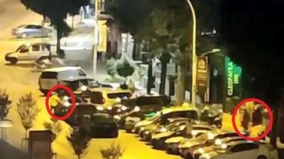 Bursa’da 1 kişinin öldüğü silahlı çatışma kamerada