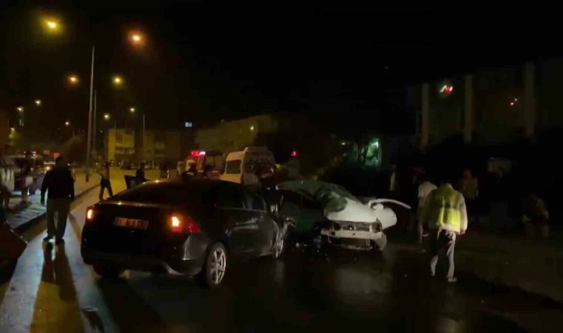 Bursa'nın Yıldırım ilçesinde gece