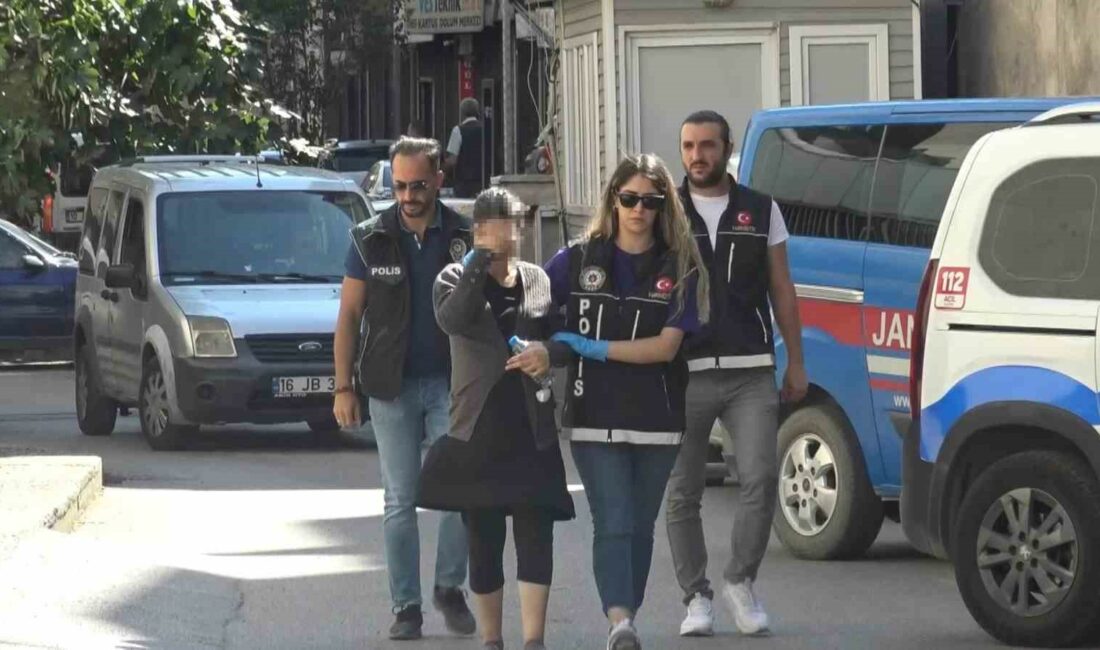 Bursa’nın Osmangazi ilçesinde polis