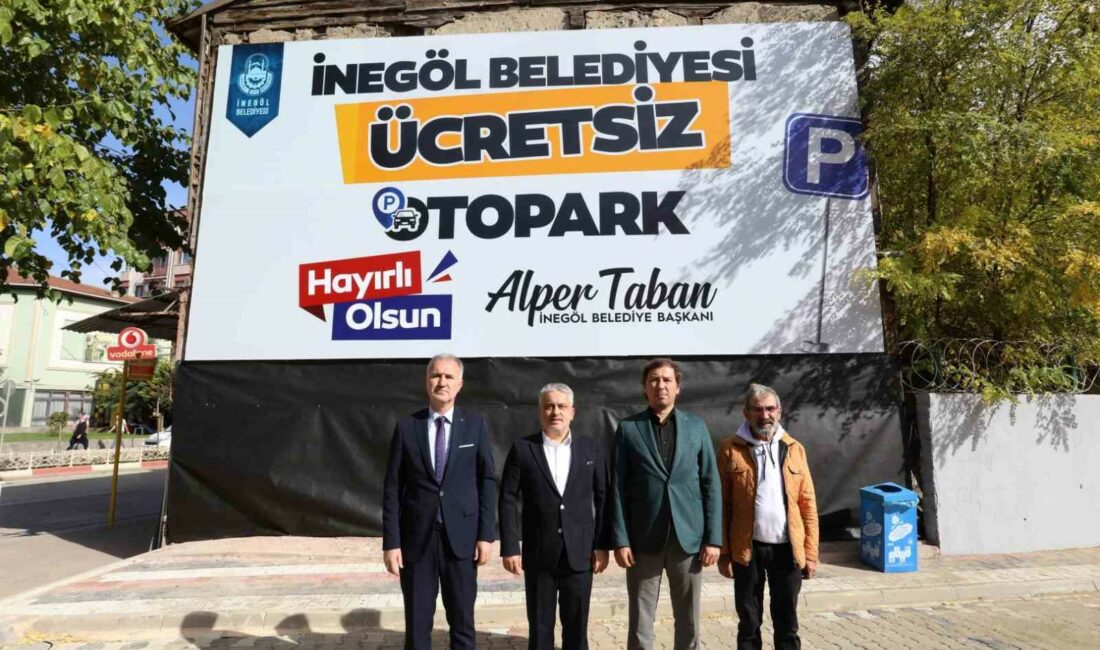 İNEGÖL BELEDİYESİ’NİN YENİCE MAHALLESİNDE