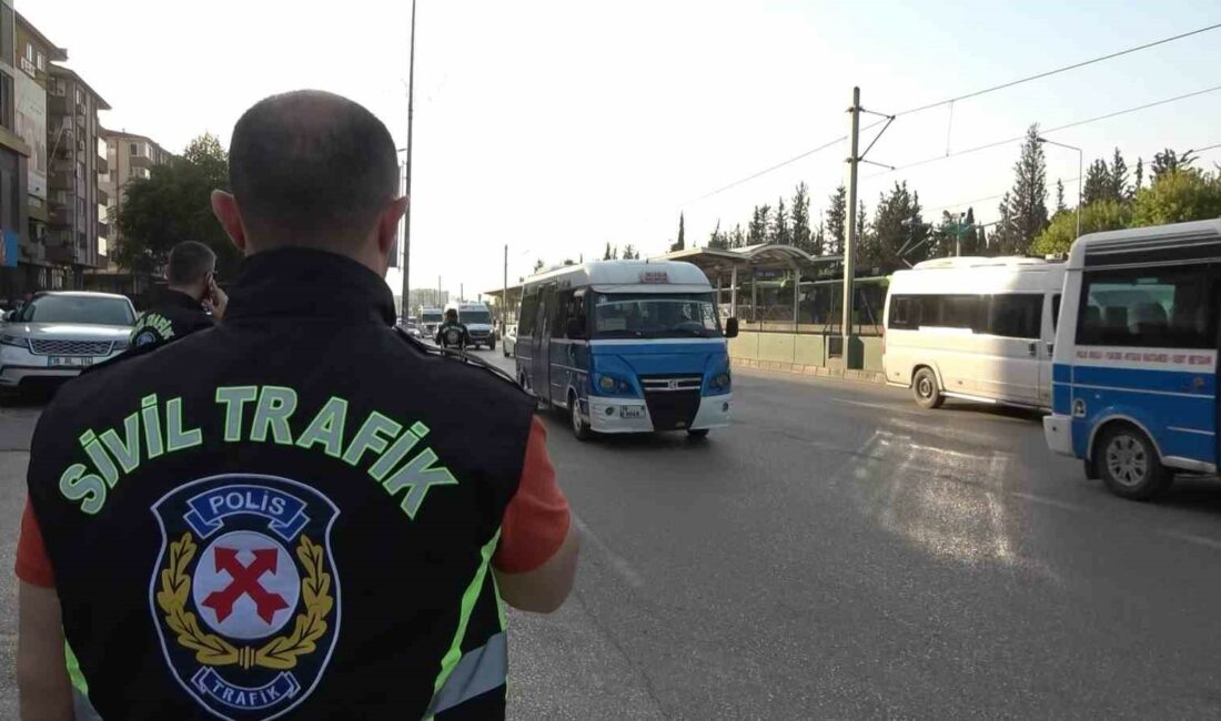 Bursa’da sivil trafik polisleri