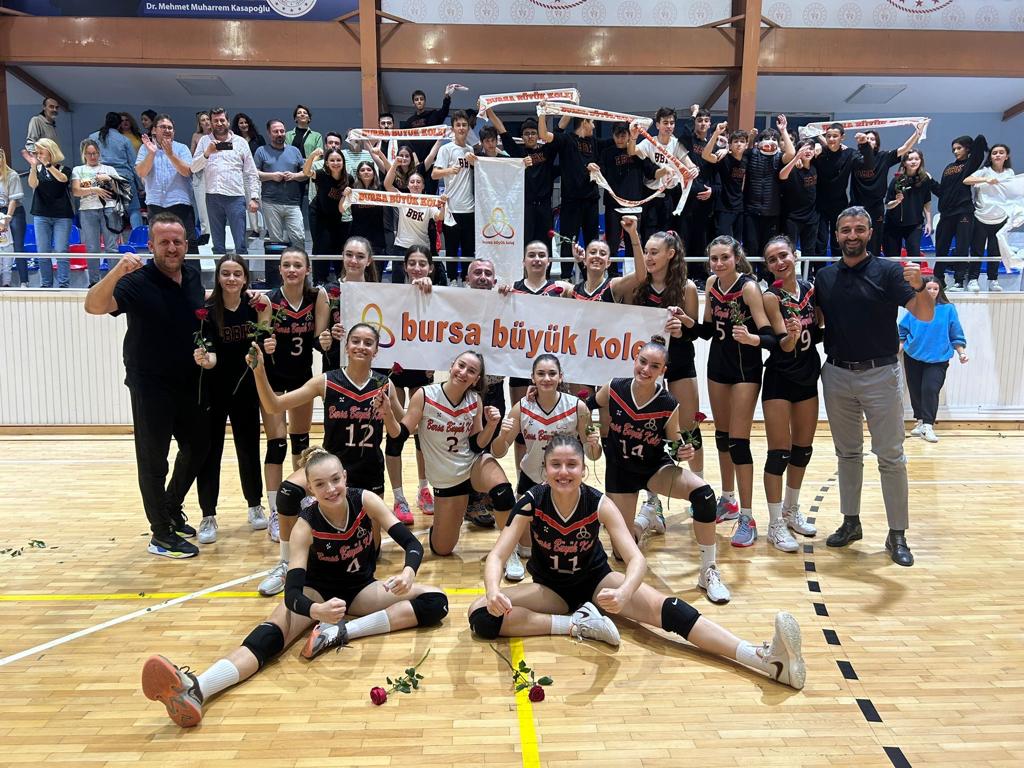 Bursa Büyük Kolej, Bursa Kızlar Voleybol Şampiyonu oldu