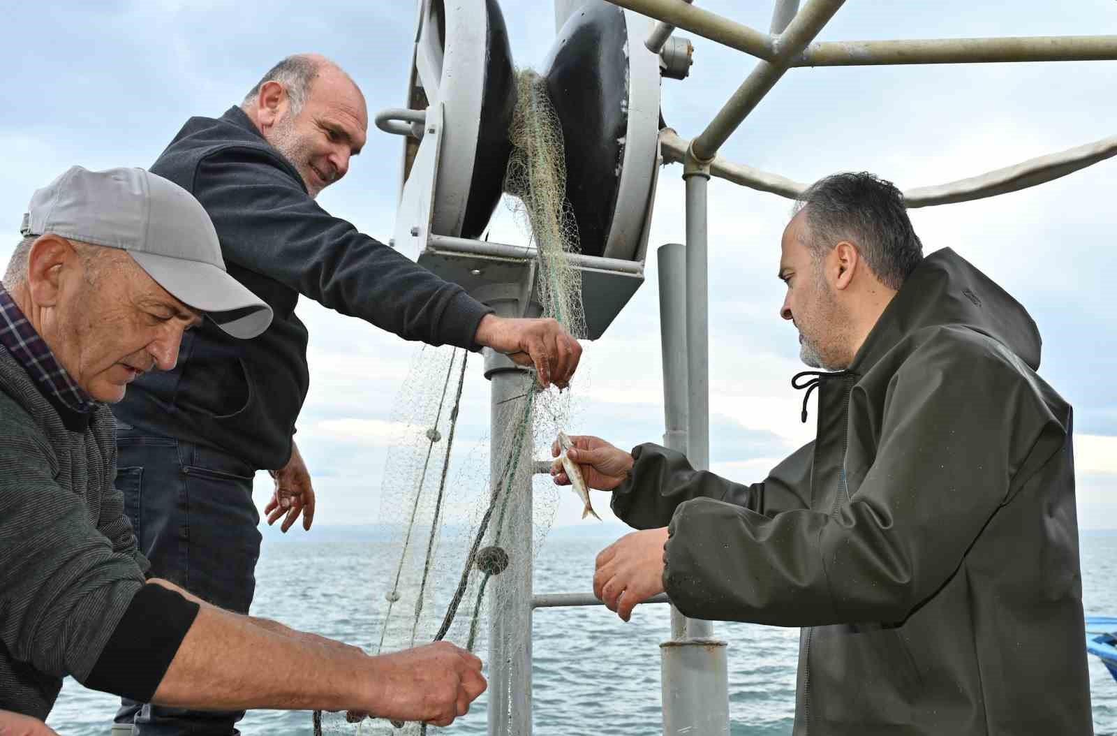 Bursa Büyükşehir desteği, denizde de hissedilecek