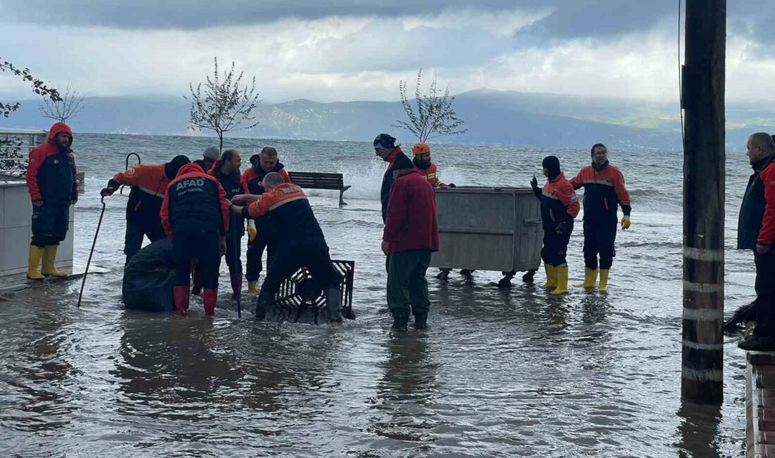 BURSA’NIN BİRÇOK NOKTASINDA ETKİLİ