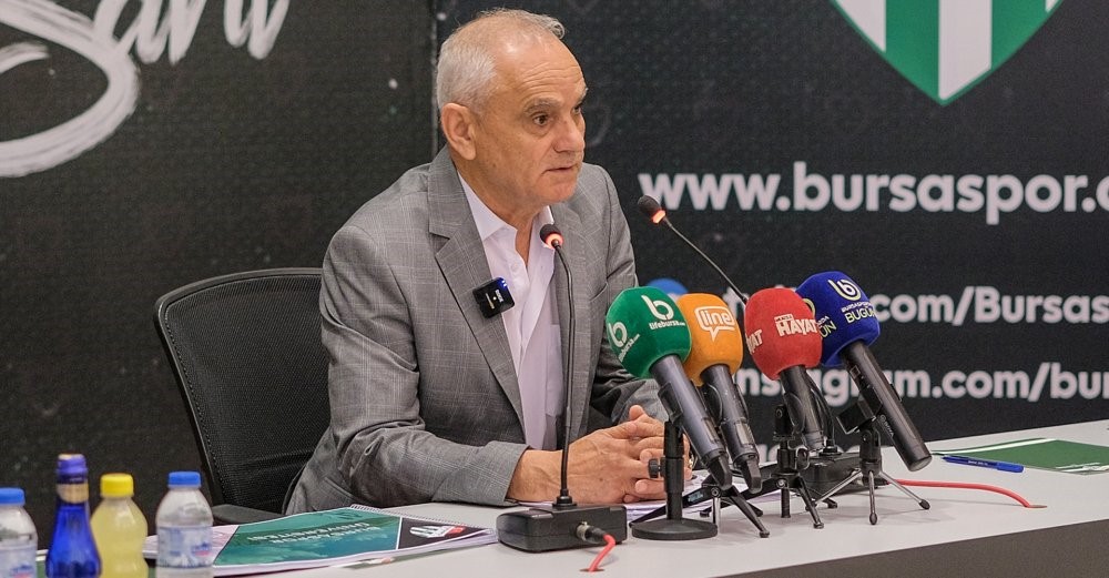 BURSASPOR BAŞKANI RECEP GÜNAY,