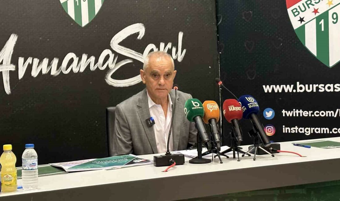 BURSASPOR BAŞKANI RECEP GÜNAY