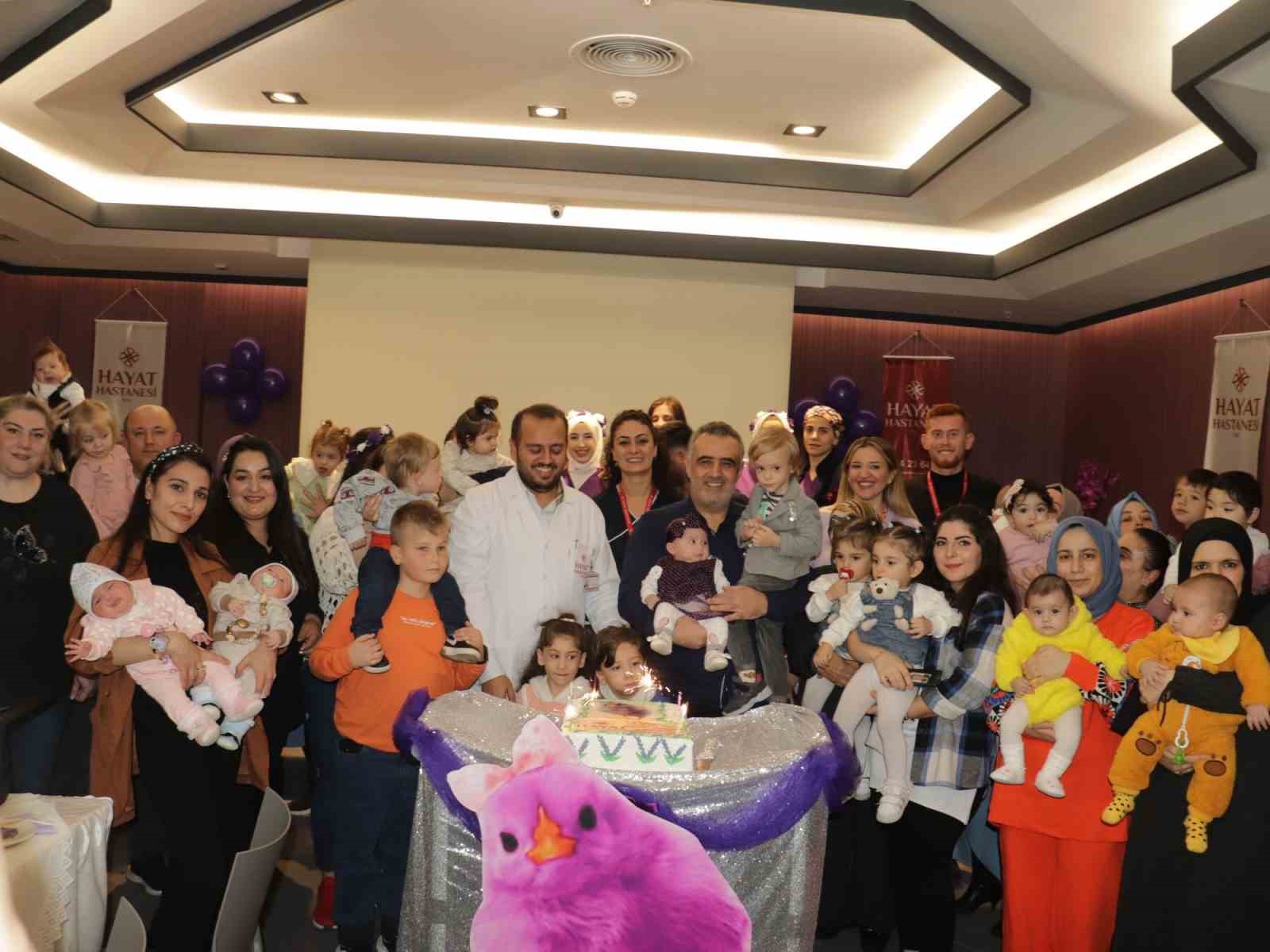 Hayat Hastanesi prematüre bebek ve çocukları ağırladı