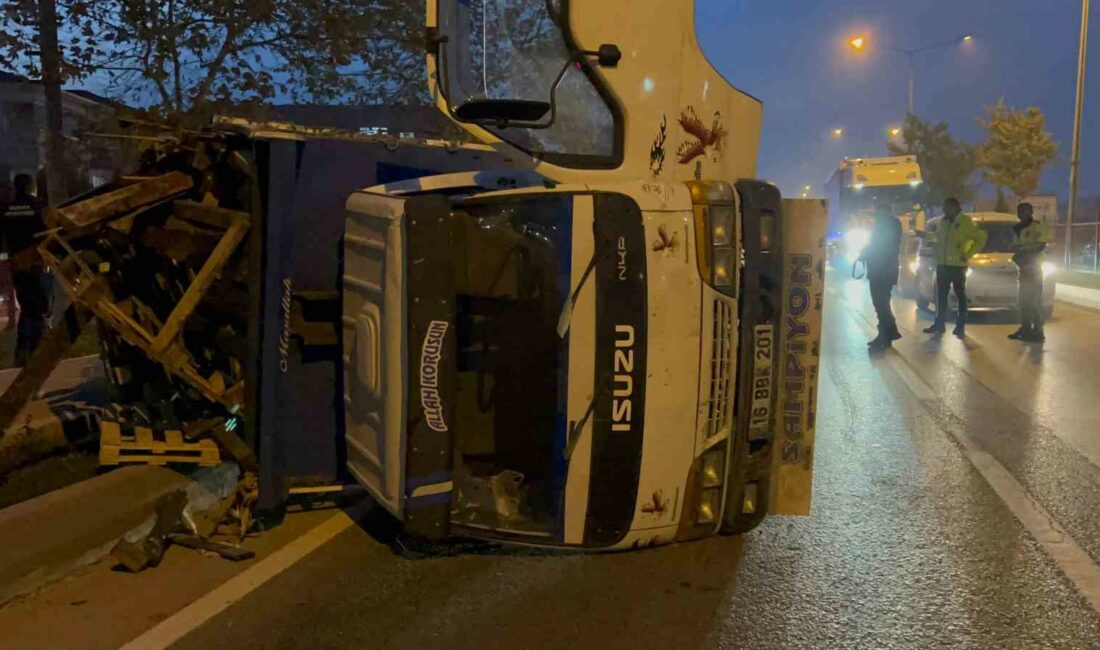 BURSA'NIN İNEGÖL İLÇESİNDE MEYDANA