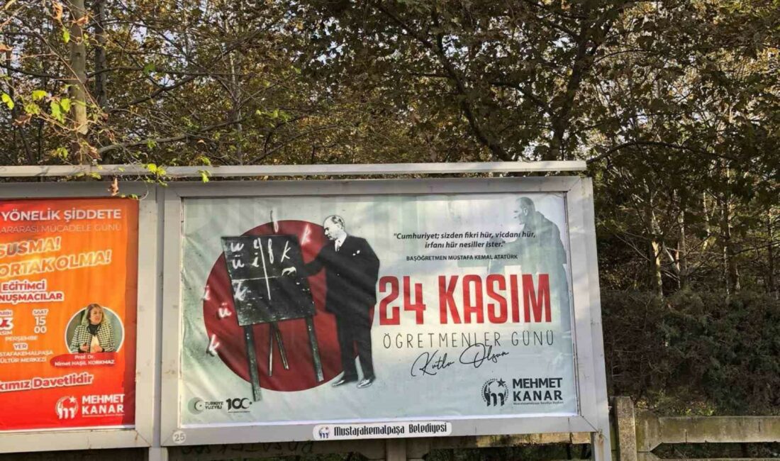 MUSTAFAKEMALPAŞA’DA 24 KASIM ÖĞRETMENLER