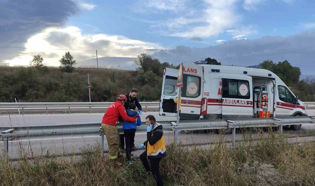 Bursa’nın Mustafakemalpaşa ilçesinde sürücünün