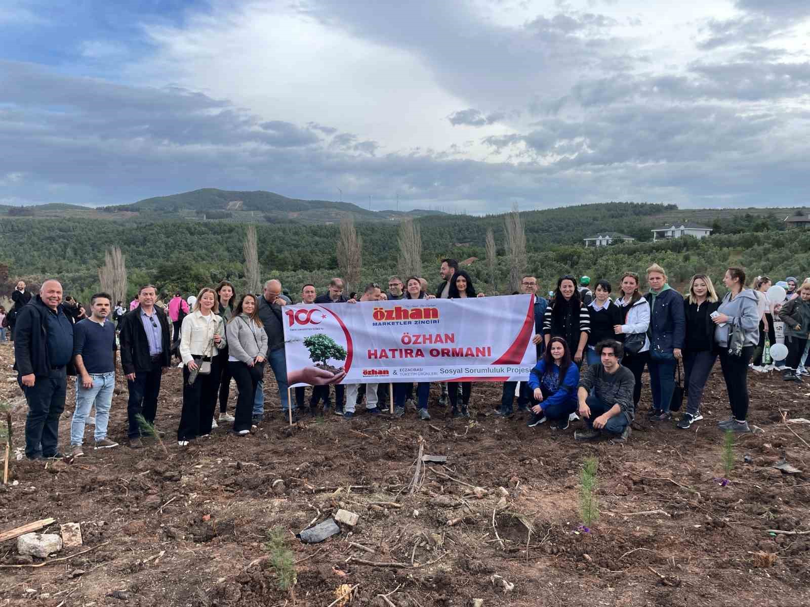 Özhan Market “Daha yeşil bir dünya” için fidan dikti