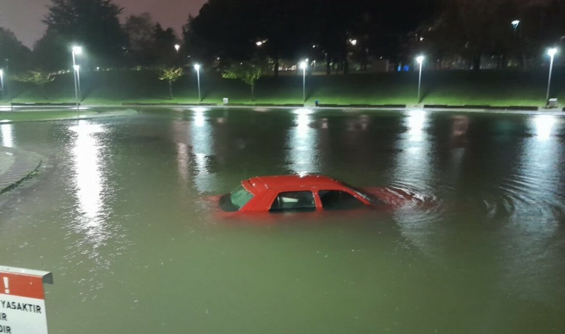 Bursa’da park halindeki aracını