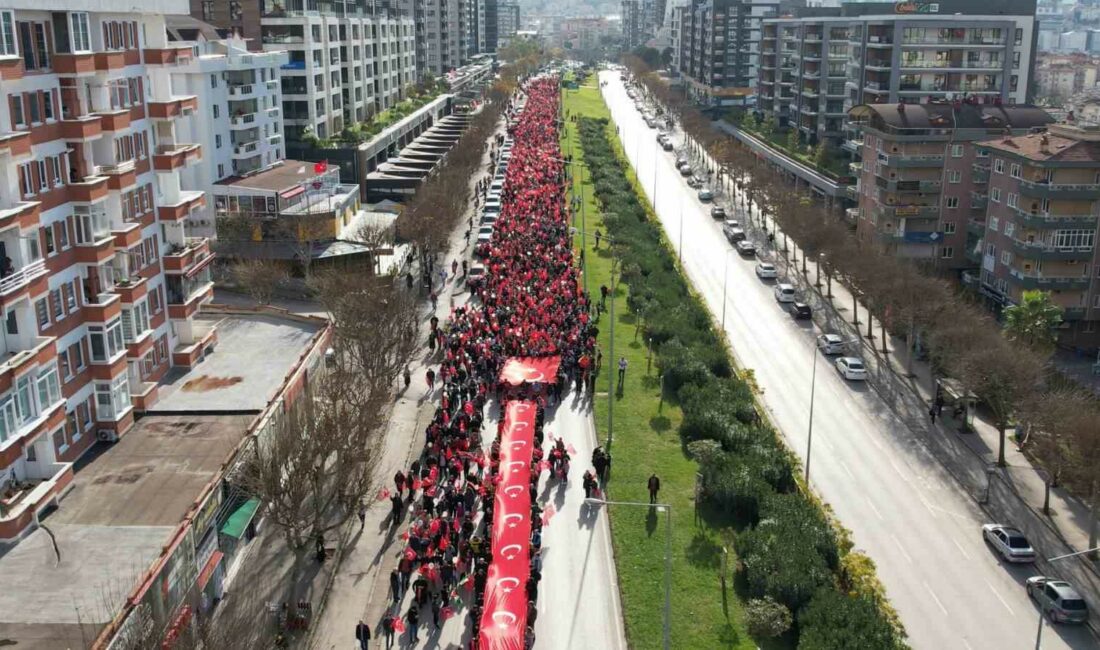 BURSA'DA "FİLİSTİN'E DESTEK İÇİN