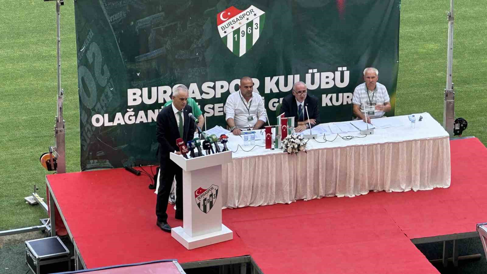 Bursaspor’da Olağanüstü Kongre kararı alındı