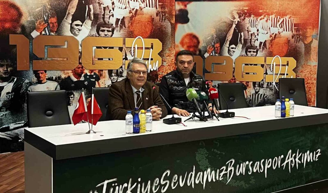 BURSASPOR BAŞKAN ADAYLIĞINI AÇIKLAYAN