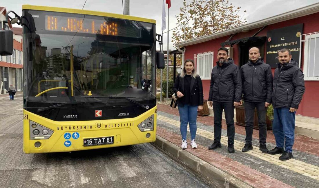 BURSA’DA OTOBÜS HATTI OLMAYAN