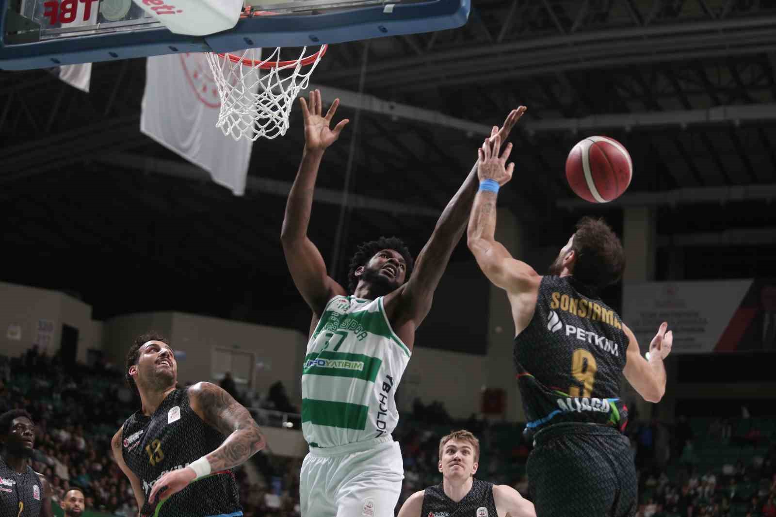 Türkiye Sigorta Basketbol Süper Ligi: Bursaspor: 94 – Petkimspor: 84