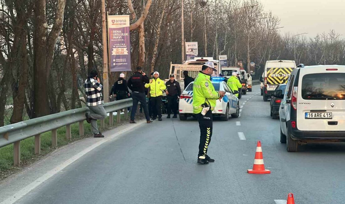 BURSA’DA 18 YAŞINDAKİ MOTOSİKLET