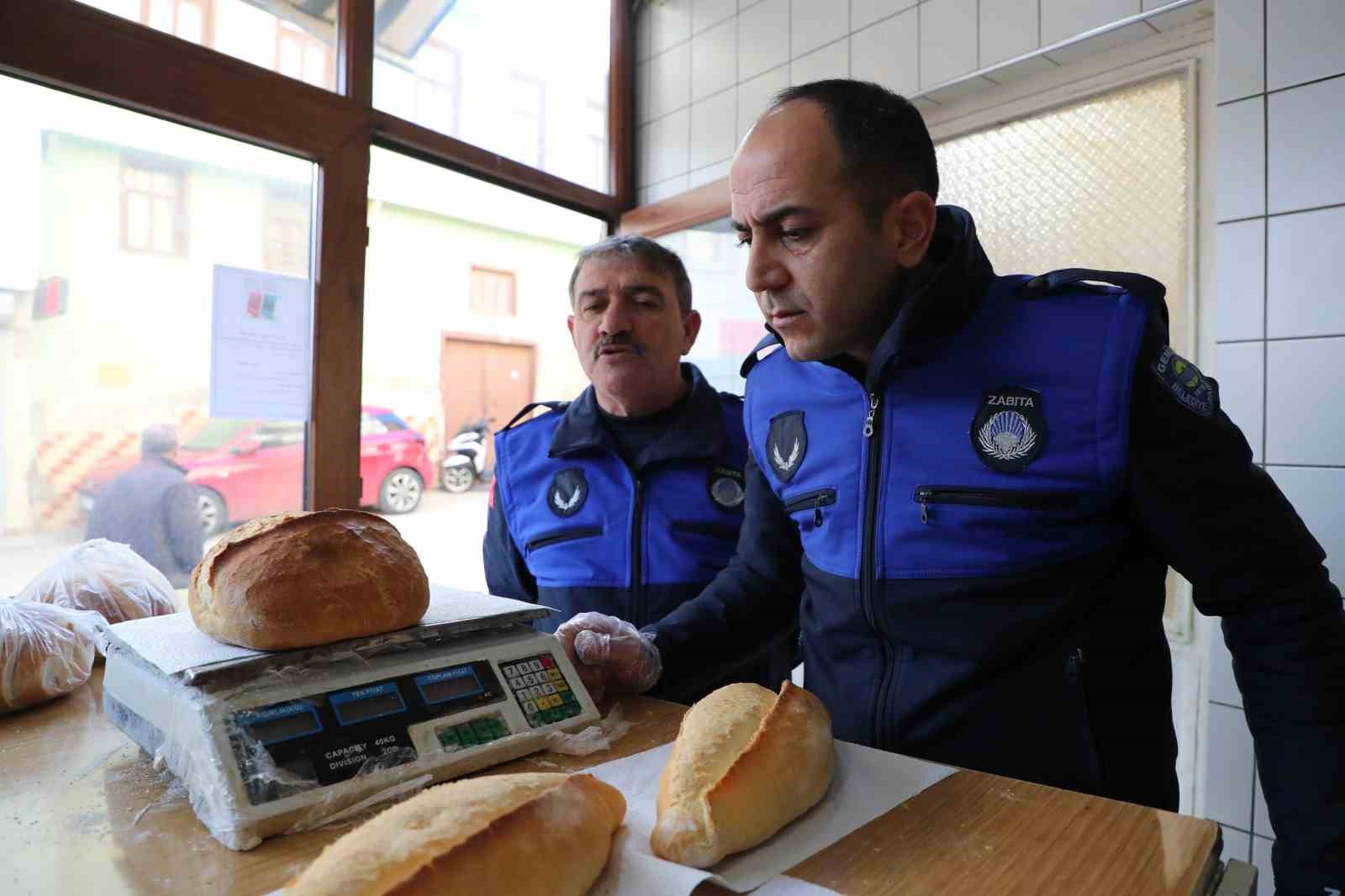 Gemlik’te zabıtadan gramaj denetimi