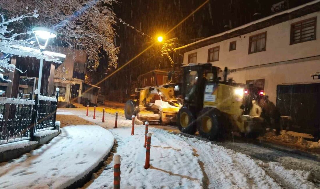 İNEGÖL'DE BEKLENEN KAR YAĞIŞI