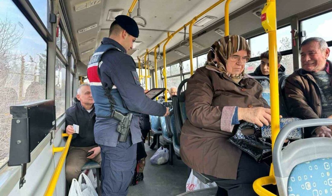 Bursa’da, jandarma ekiplerince gerçekleştirilen