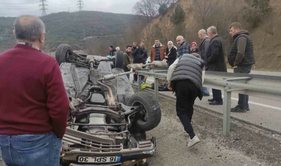 Bursa'nın Kestel ilçesinde meydana