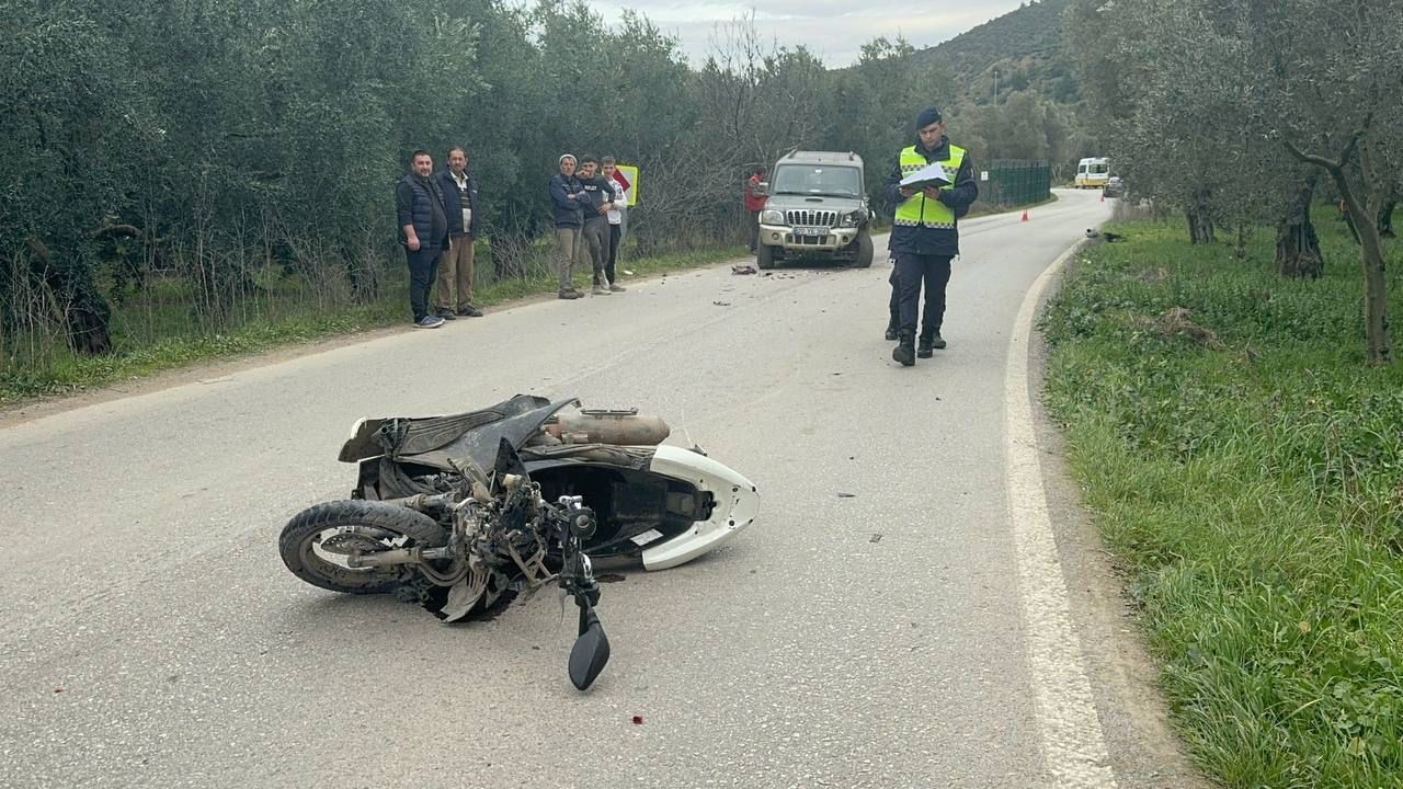 Bursa’da cipe çarpan motosiklet sürücüsü öldü