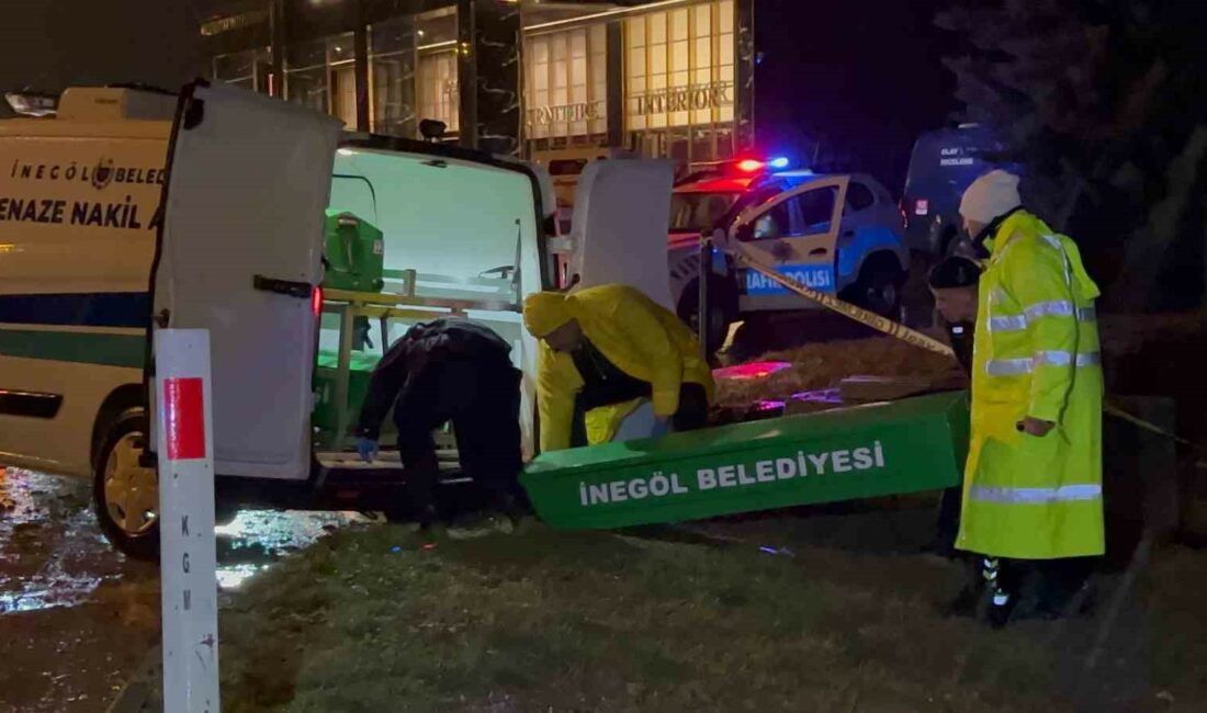 BURSA'NIN İNEGÖL İLÇESİNDE MEYDANA