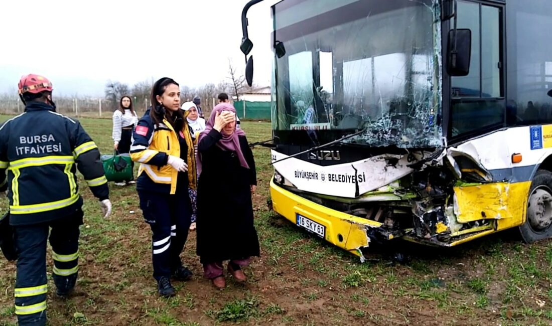 BURSA'NIN İNEGÖL İLÇESİNDE MEYDANA