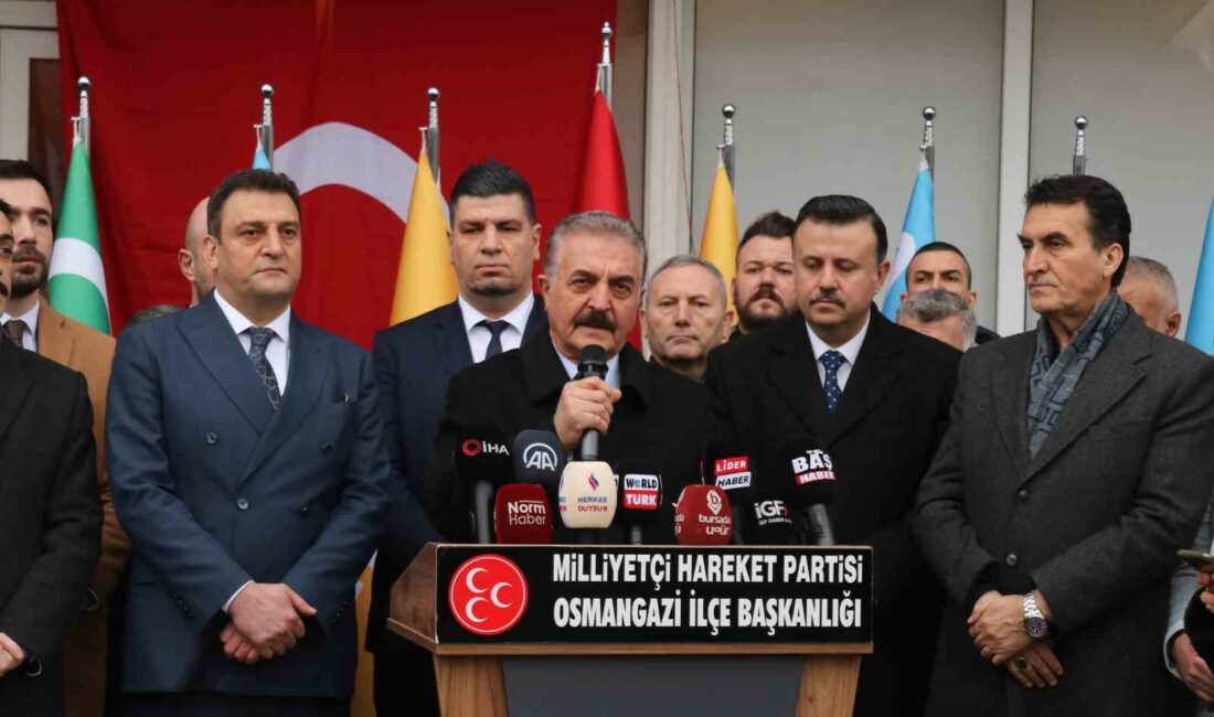 AÇILIŞTA MHP GENEL SEKRETERİ