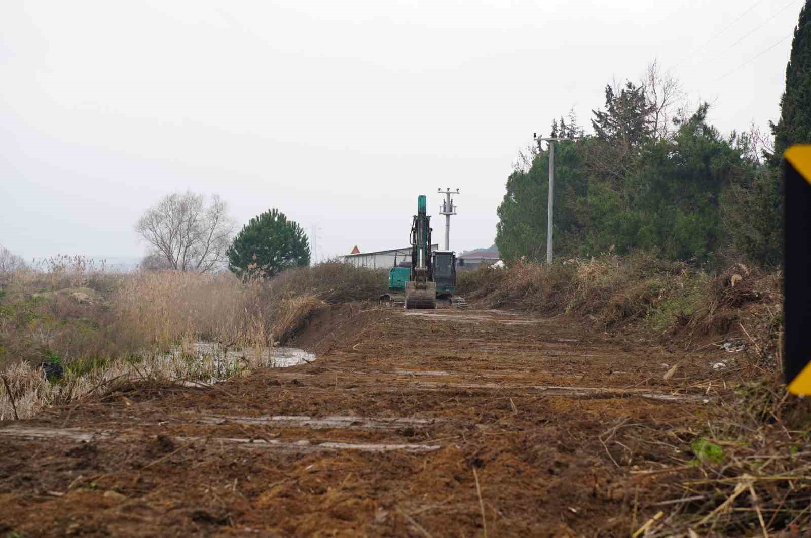 Orhangazi’de derelerde ıslah çalışması