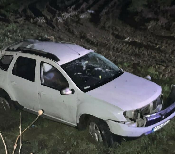 Bursa’nın Karacabey ilçesinde takla