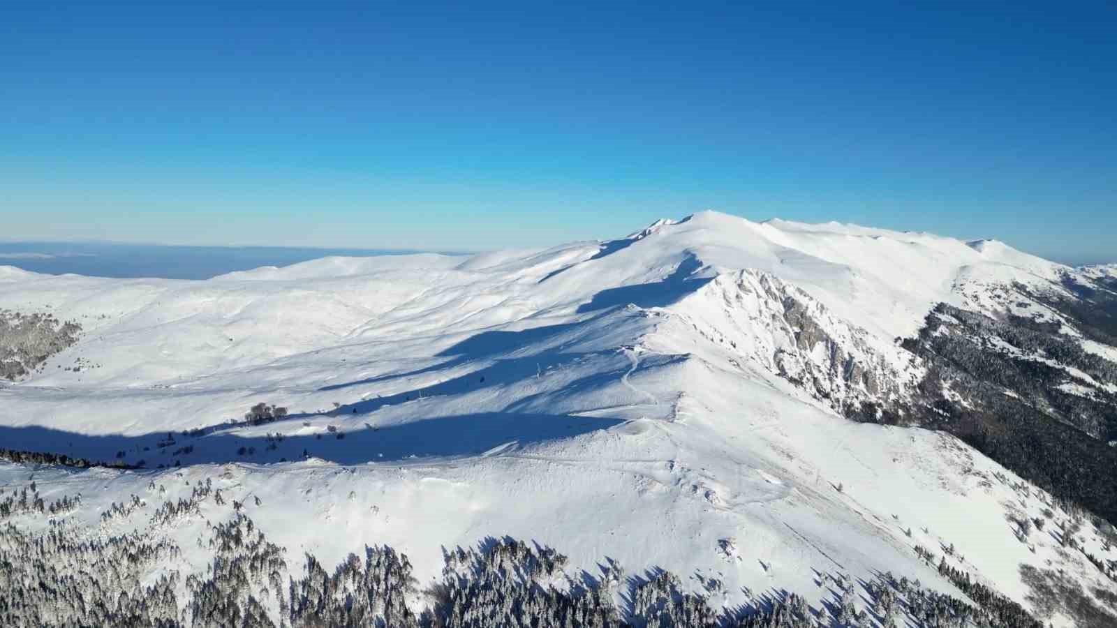 Uludağ’ın eşsiz yayları görüntülendi