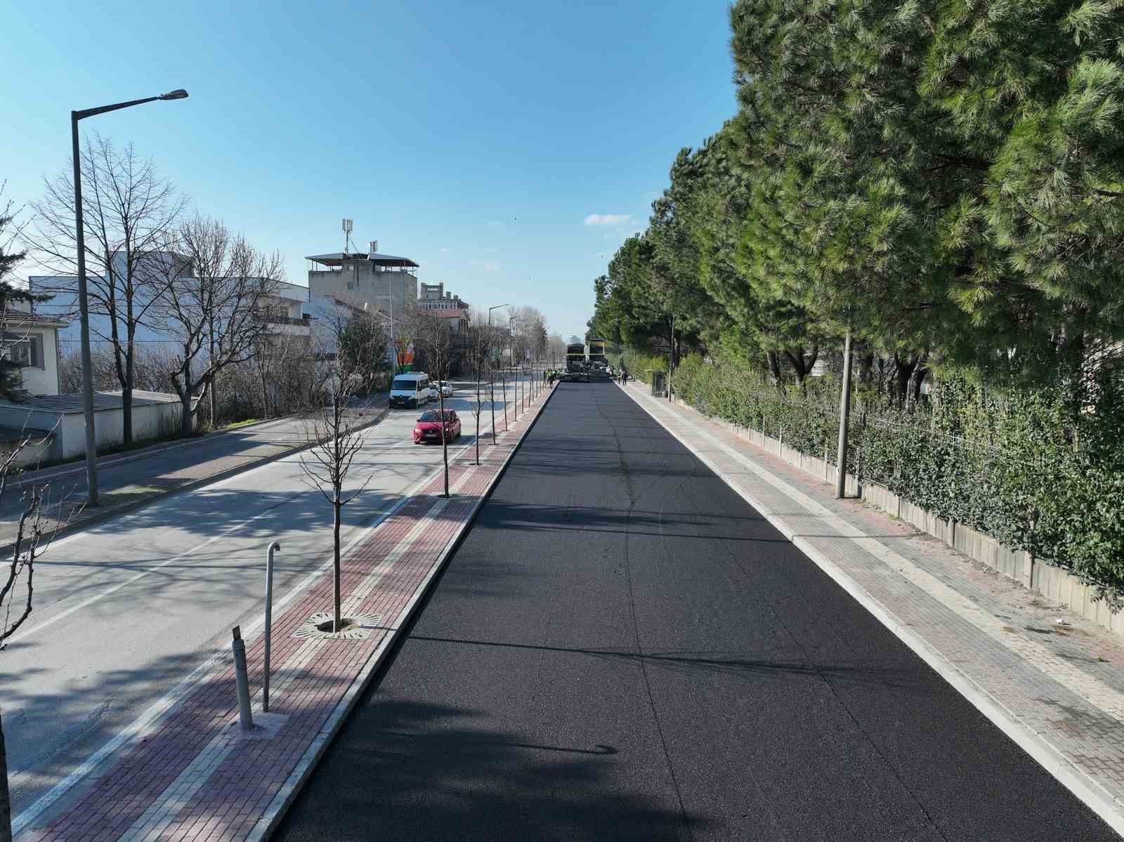 Osmangazi Panayır Yolu Caddesi yenilendi