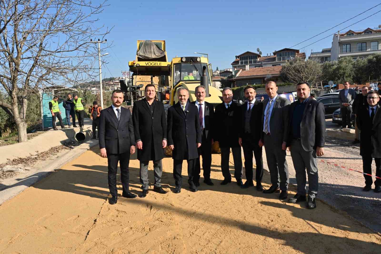 Umurbey Celal Bayar Caddesi yenileniyor