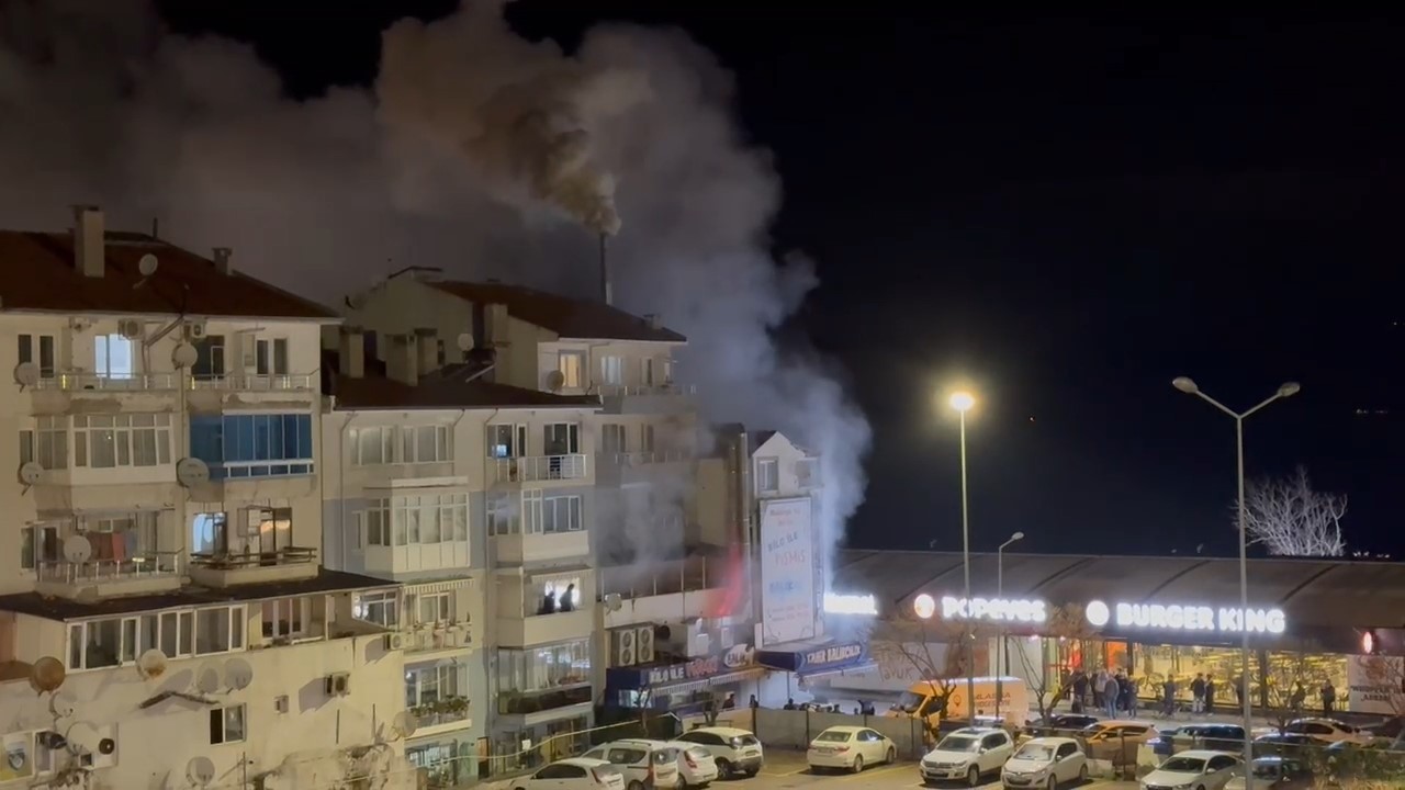 Bursa’da balık restoranında korkutan yangın