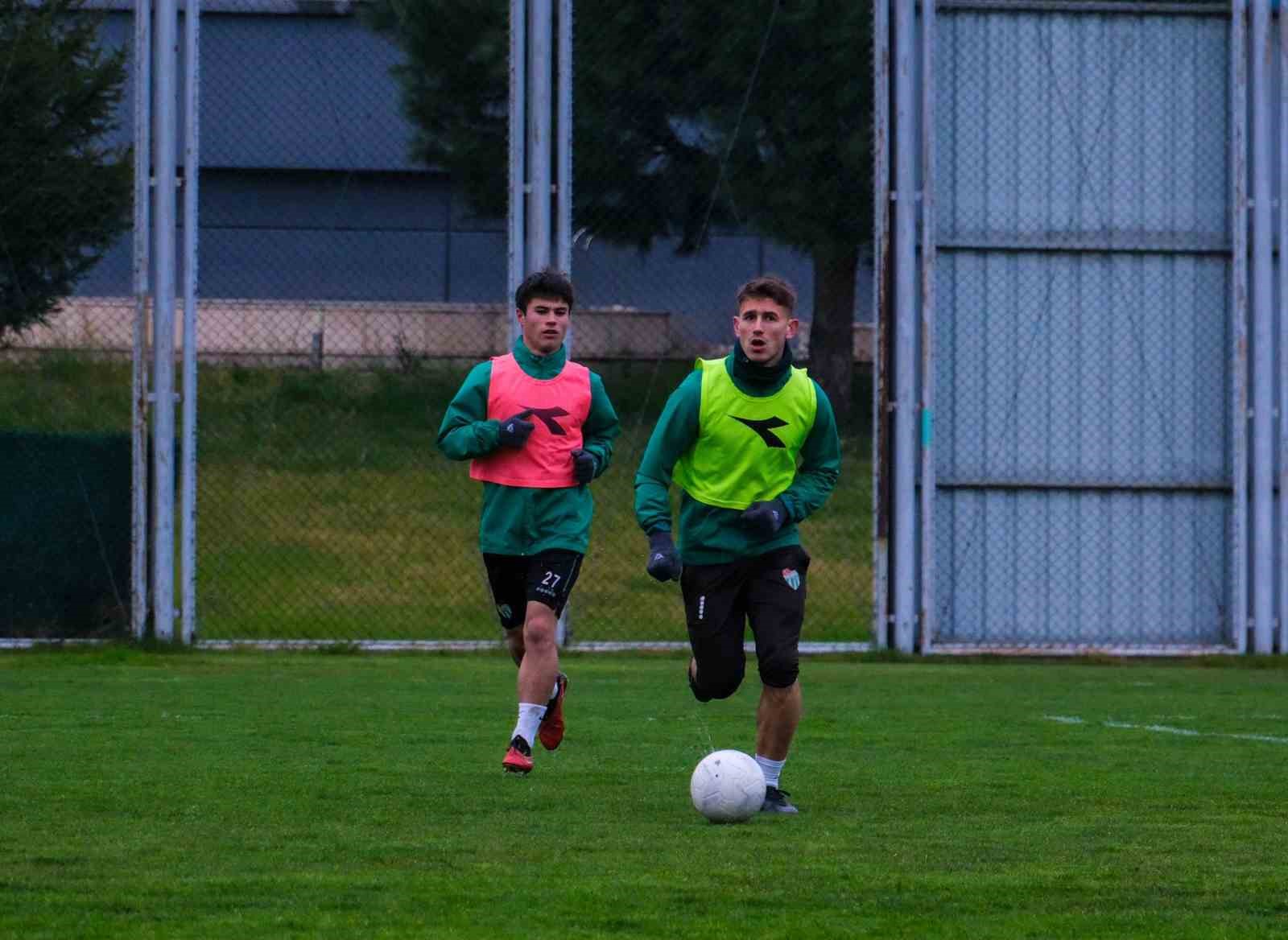 Bursaspor taktik idman yaptı