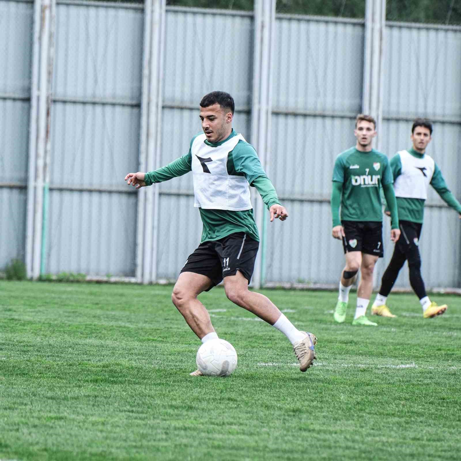 Bursaspor taktik idman yaptı