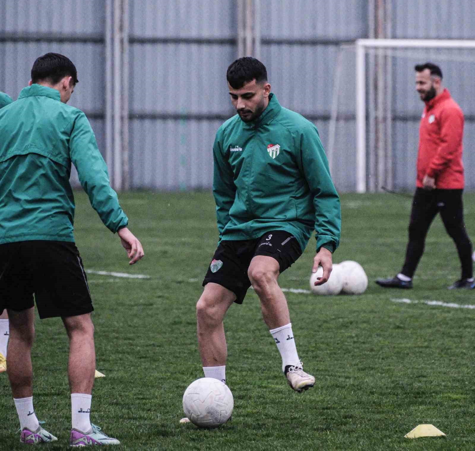 Bursaspor’da Kırşehir FSK maçı hazırlıkları başladı