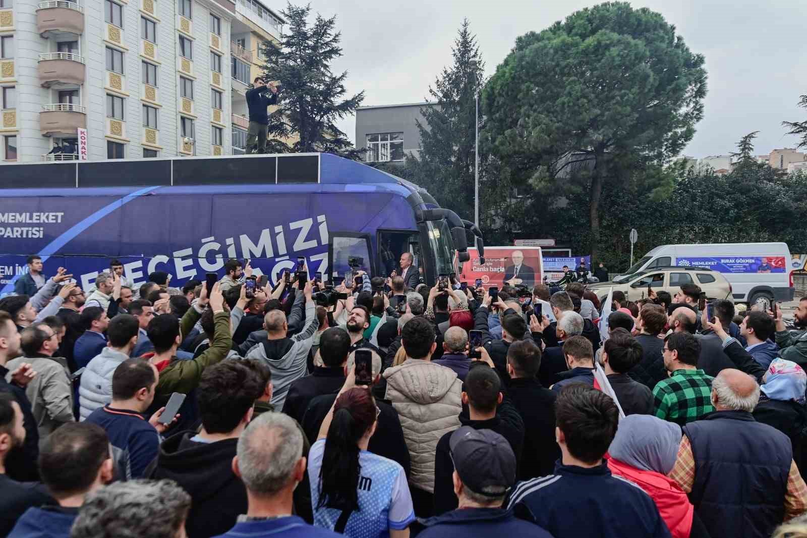 Muharrem İnce, Bursa’da esnafı ziyaret etti