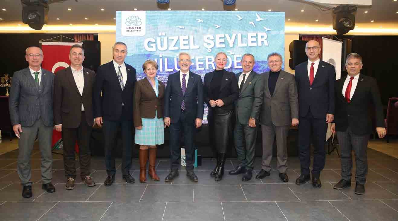 Nilüfer’de dönem sonu veda gecesinde duygu dolu anlar yaşandı