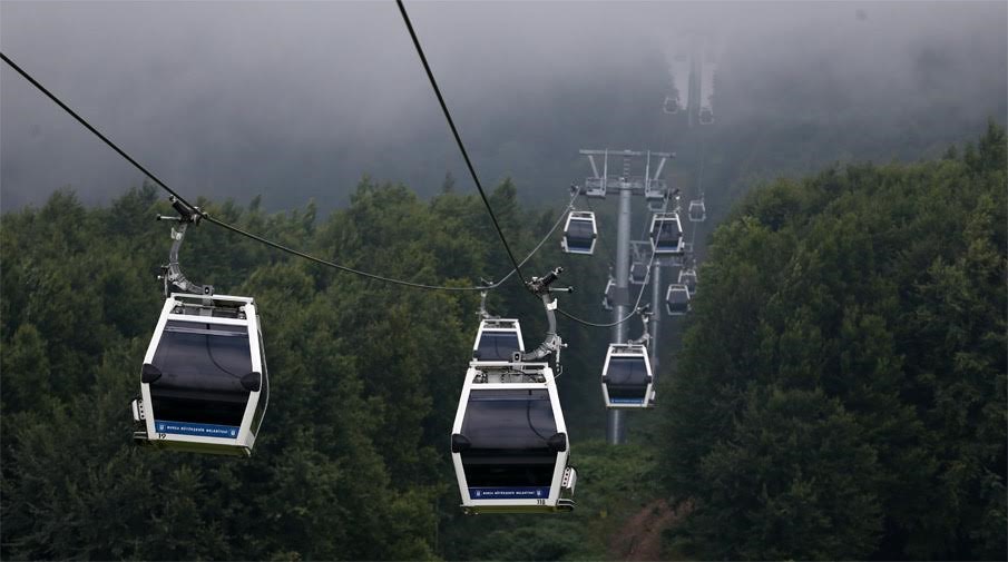 Uludağ’da teleferik seferlerine ara verildi