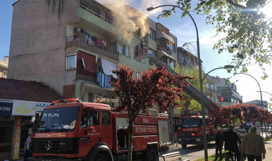 Bursa’da bir apartman dairesinde