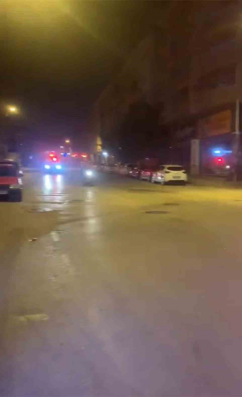 Bursa’da polis ile motosiklet kovalamacası kamerada