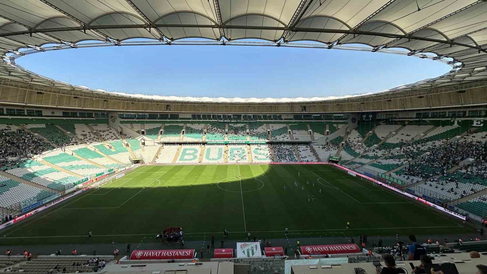 Bursaspor – Vanspor FK maçı seyircisiz oynanacak